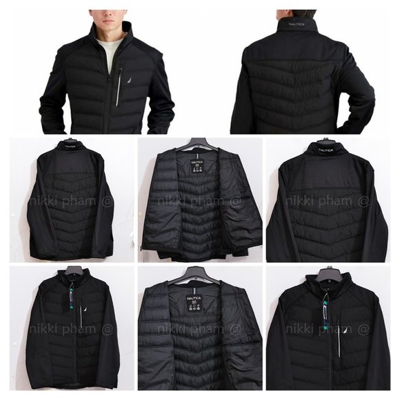 Nautica Men's Mix Media Jacket